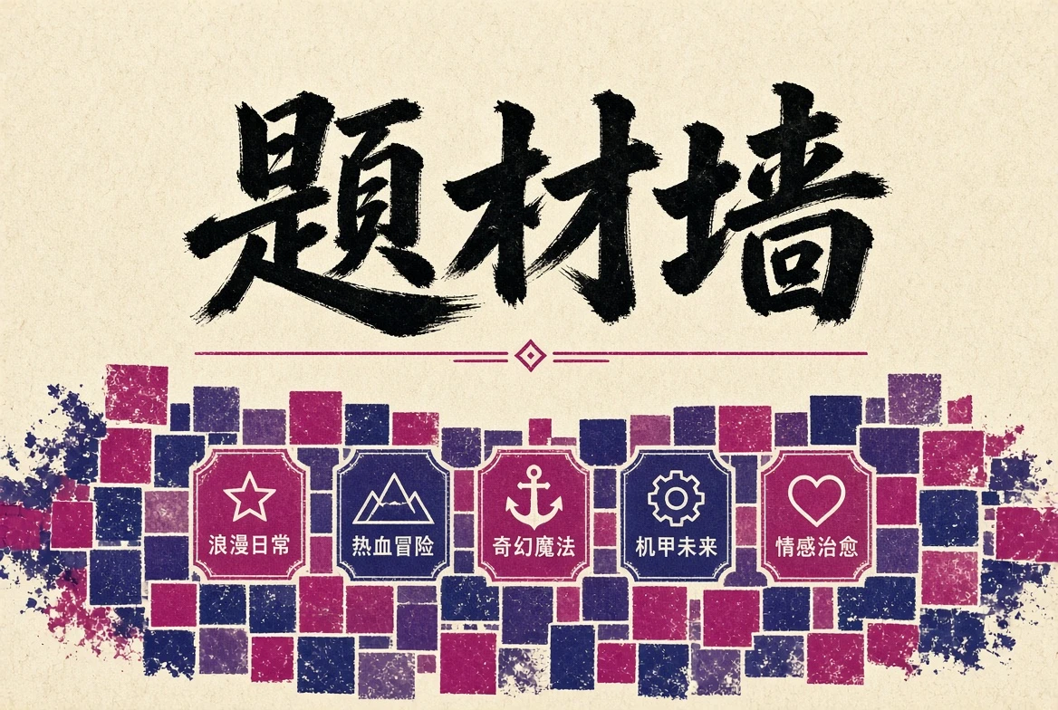 题材墙栏目图片